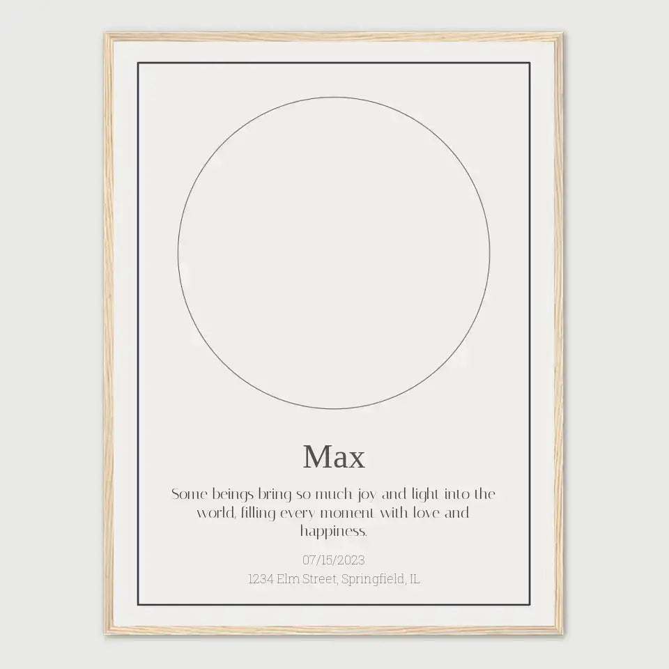 Personalized Dog Loss Star Map for "Max" with custom message and date, commemorating a beloved pet's memory.